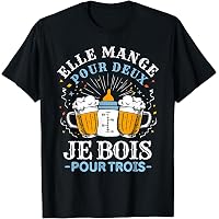 T-Shirt "Futur Papa 2026" - Cadeau Humoristique Annonce Grossesse | Homme, Coupe Classique