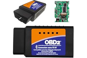 OBD2 Bluetooth + Support Francais 7/7J - LIT ET EFFACE Les Codes ERREURS en 3 Min ! Valise de Diagnostic Tous VÉHICULES - And