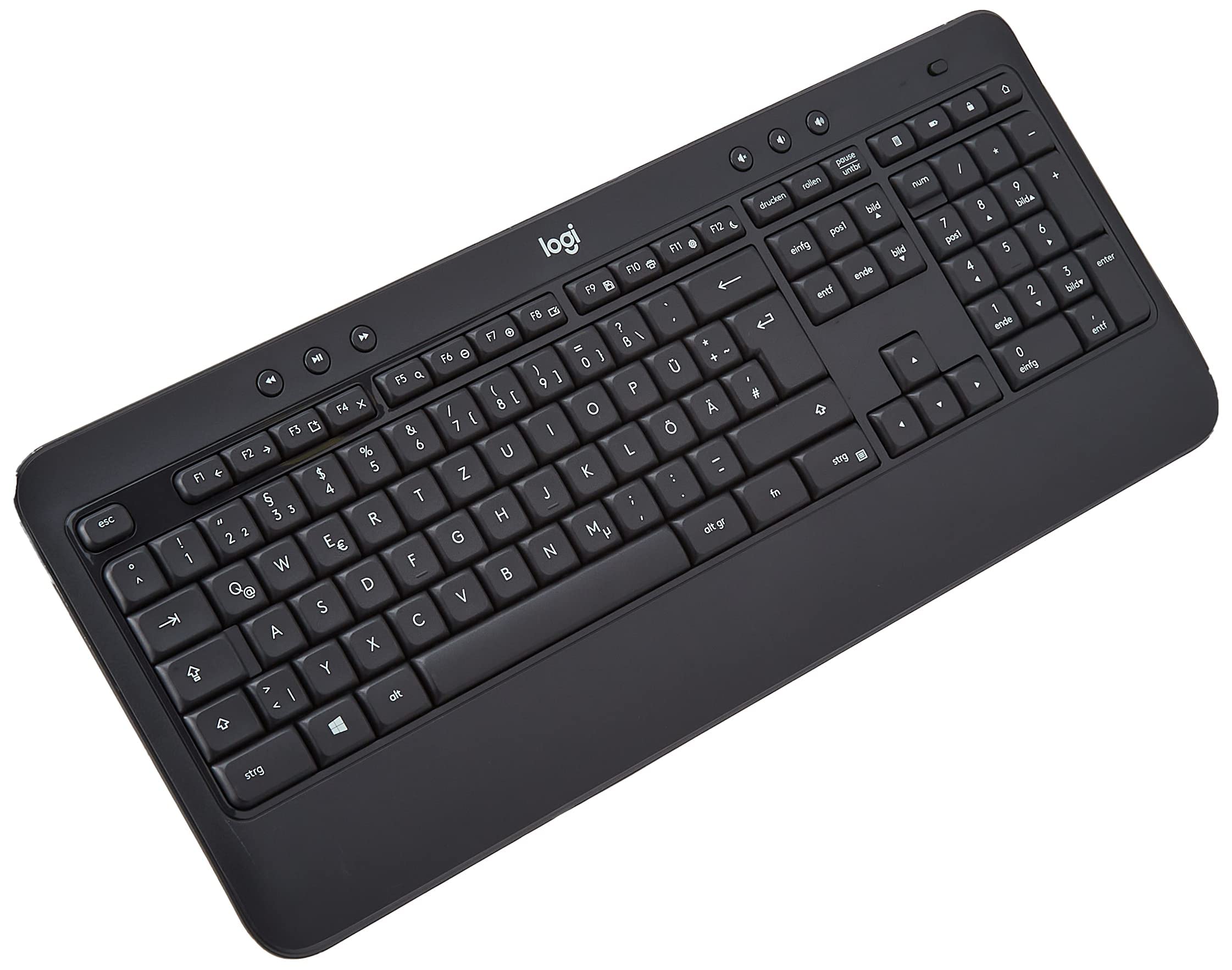 Logitech MK540 Advanced Combo Teclado y Ratón Inalámbrico para Windows | Disposición QWERTZ Alemán - Negro