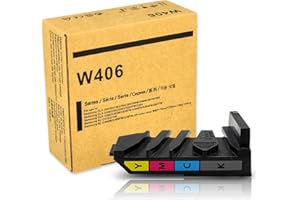 ‎TONERVERSUM Resttonerbehälter ersetzt Samsung CLT-W406/SEE für CLP-360 CLP-365 Xpress C480w C480fw C480 C460w C460 C430 CLX-3305 CLX-3300 Laserdrucker