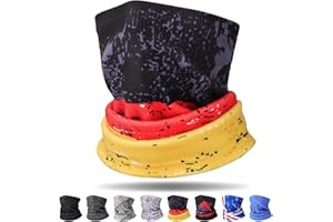 GXCROR Szalik kominowy, wiatroszczelny, wielofunkcyjny, uniseks, szal typu pętla, na zimę, ocieplacz na szyję, ciepły, lekki, idealny do jazdy na motocyklu, biegania, wędrówek, jazdy na rowerze