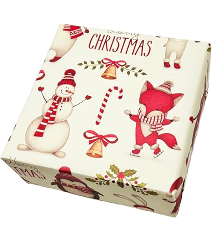 Carta Regalo Per Bambini Con Disegni Anime - 5 Fogli 75x51 Cm, Spessa E Durevole, Per Compleanni E Natale