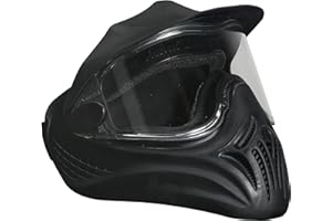 EMPIRE Adult Black Helix Simple Screen Mask Paintball Mask, One Size