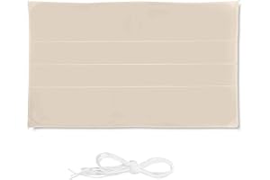 Relaxdays Żagiel Przeciwsłoneczny, Beżowy, 4 x 6 m