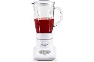 Tristar BL-4431 – Batidora, Cuchillas de Acero inoxidable, Jarra Extraíble de 0,45 litros