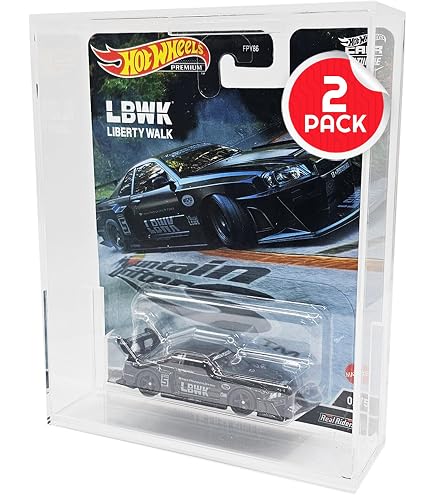 50 Stück Schutzhüllen Für Hot Wheels – Klappbare Vitrinen, Kristallklar, UV-beständig, Für 1:64 Modelle