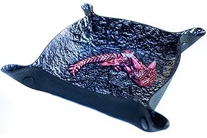 PLAYMATS Bandeja de Dados para Juegos de Mesa y RPG - Canción de Hielo y Fuego, Dragones y Mazmorras - Huevo de Dragón