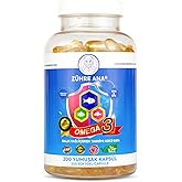 Z&uuml;hre Ana Omega 3 Fish Oil - 200 Capsules (1300 mg)