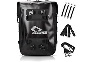 Motorcycle Tail Bag, TUINCYN Waterproof Motorcycle Rear Seat Bag 30L Universal Travel Luggage Saddlebag Sissy Panniers Bag Moto Duffle Bags Multifunctional Dry Backpack, 1Pcs