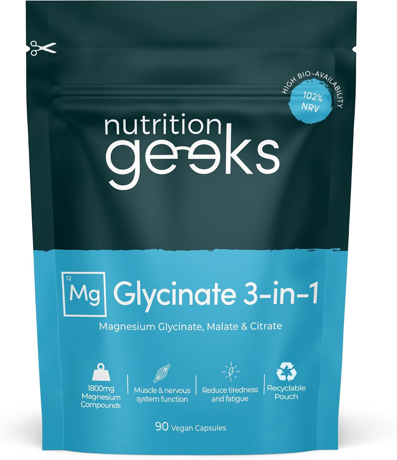 Bilan des Avis Consommateurs Vérifiés sur Magnesium Glycinate 3-in-1 Complex - 1800mg S