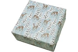 arkamii carta da regalo formato 86 x 64 cm disegno natale natalizio 3 fogli formato grande (ND10)