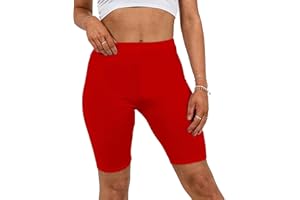 Missloved Ladies Womens Cycling Dancing Gym 1/2 Leggings Active Casual Shorts