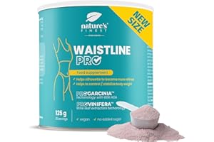 ‎NATURE'S FINEST BY NUTRISSLIM Nature's Finest Waistline PRO, Strandfigur Effektiv Abnehmen und Stoffwechsel Komplex für Frauen, Garcinia Cambogia Abnehmen, Fettverbrenner Vegan