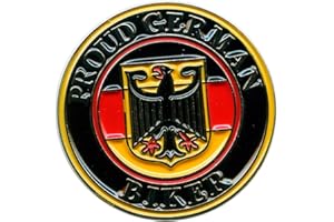 Fier German Biker – Allemagne Fan Métal Moto Badge Pin Badge 0671