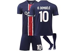 Generisch Fußball Trikot Fußballt Hause/Auswärts Fußballtrikot für Kinder Herren Jungen Fussball Jersey Football Trikots Sportshirt Junge Football Training T-shirts
