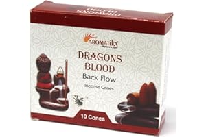 Ancient Wisdom Aromatica Backflow Incense Cones - Dragons Blood