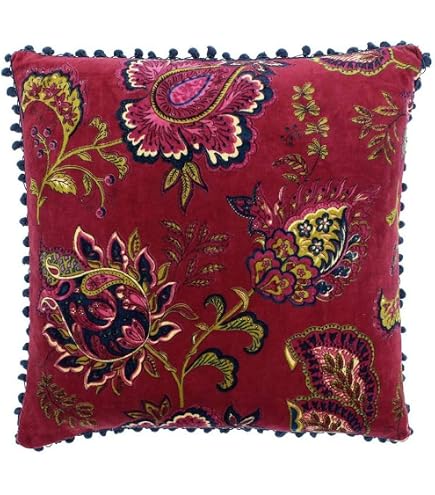 CUSCINO CHANTEL ROSA 45X45 POLIESTERE SFODERABILE