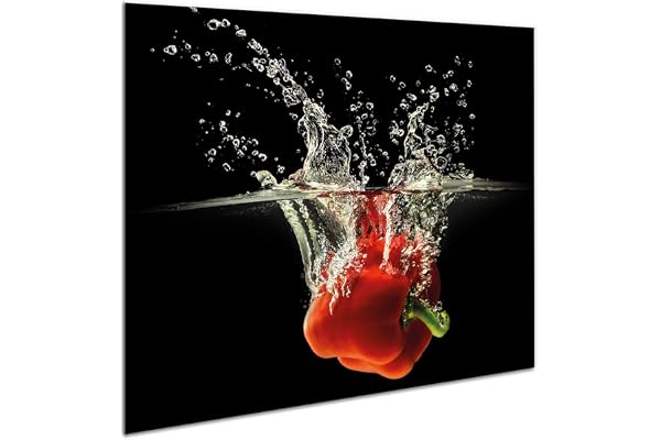 Plateau de protection universel pour plaques de cuisson en verre trempé de 4 mm, pour verre, céramique, induction 1 Pi?ces 60 x 52 cm | Planche ? Découper | protection murale en verre dans la cuisine