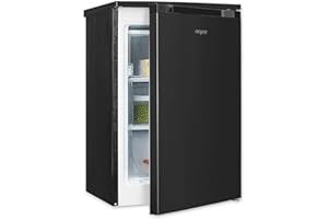 Exquisit Gefrierschrank, Tiefkühlschrank, 85 Liter, 3 Schubladen, Energieklasse C, 4-Sterne-Gefrierfach, Gefireschrank klein, GS581-051C inoxlook-az