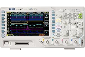 RIGOL DS1074Z Plus Digital Oscilloscope, 70MHz Bandwidth, 4 Analog Channels, 16 Digital Channels, 24Mpts Memory Depth, 1G Sa/s Sampling Rate, Free Trigger and Decoding Functions, 3 Years Warranty