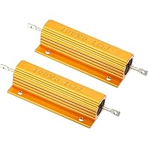 Resistore A Guscio In Alluminio 100W 16 Ohm - 4 Pezzi Con Presa A Vite Per Audio E Illuminazione - Foto 4