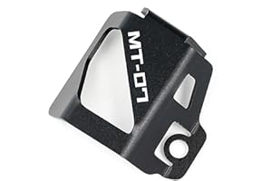 CCYYMOWOK Schutz Öltanks Hintere Bremse Für MT-07 MT 07 2015-2022 2023 MT07 2024 2025 Zubehör Motorrad Hinten Bremsflüssigkeitsbehälter Guard Schutz Öltankabdeckung