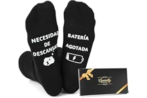Sunia Regalos originales para hombre, Calcetines hombre divertidos, Calcetines antideslizantes hombre, Regalos para padres abuelo marido novio