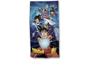 Arlis Drap de Plage ou Drap de Bain Dragon Ball Super (Serviette Dragon Ball Super - a)