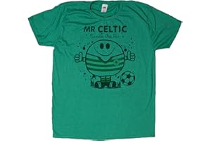 Bomblighters Mr Celtic T Shirt Green Football Soccer Fan