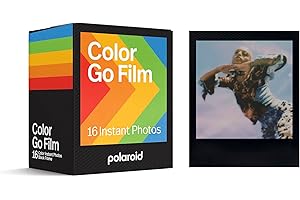 Polaroid 6211 Pellicola a colori per Go - confezione doppia - cornice nera, 16 pellicole (l'imballaggio può variare)