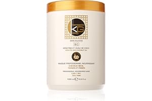 KERAGOLD KG PRO KERAGOLD PRO Masque pour Cheveux Secs Ternes/Frisés sans Sulfates, 1000 ml