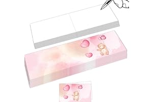 PV Grafik 60 Bigliettini Bomboniera Pieghevole da Personalizzare a penna, Bigliettino Bomboniera Pieghevole già tagliati singolarmente, Scrivi il tuo Messaggio(O09L)