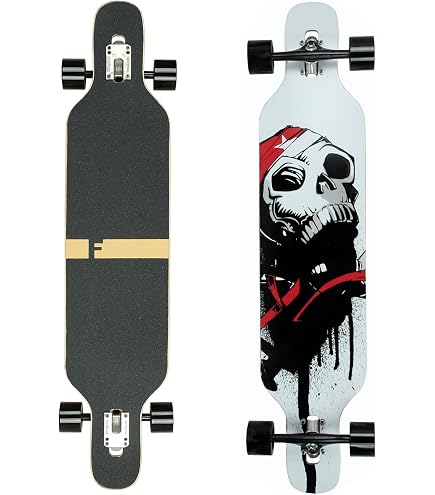 Skate Borde FunTomia BigBoard Planche De Longboard En Plastique, Bleu Skate Planche Vierge Skate Borde FunTomia BigBoard Planche De Longboard En Plastique, Bleu Skate Planche Vierge