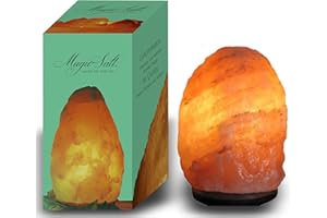 MAGIC SALT LIGHTING FOR YOUR SOUL Lampe de sel de l'Himalaya (4-6 Kg)