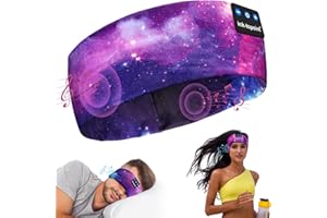 INK-TOPOINT Sleep Headphones Headband,Soft Sleep Earphones Heabdand with Bluetooth 5.4 Headphones for Sleeping,Travel, Relax,Yoga