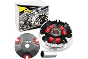 ‎AREA1 Area1 Tuning Variomatik für Motorroller mit 50ccm 2T Motor. Kompatibel mit Aerox Neos Jog Nitro Ovetto Mach G Booster Motowell Italjet APEX