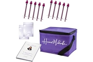 The Honest Midwife Complete Colostrum Harvesting Kit • 10 Sterifeed Colostrum Collectors with Caps • 2 x Easy Seal Freezer Bags • A Guide to Colostrum Harvesting