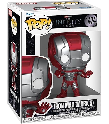 Funko Pop! Super Heroes : Marve: A60 - Comic Iron Man W/Pin (Exc