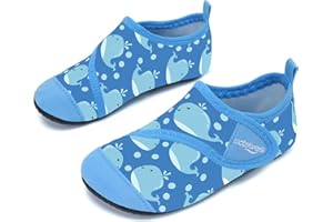 WATELVES Kids Water Shoes Girls Boys Beach Shoes Toddlers Baby Swimming Socks Aqua Pool Sand Sea Footwear