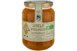 Miele biologico di Millefiori - Italiano non Pastorizzato | Apicoltura Colle Salera … (1 kg)
