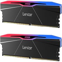 Lexar RGB DDR5 RAM 32GB Kit (2x16GB) 6000MHz CL26, Memoria