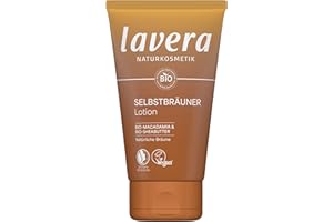 ‎LAVERA lavera Selbstbräuner Lotion - für den Körper - natürliche & gleichmäßige Bräune - feuchtigkeitsspendend - vegan - Naturkosmetik - 125 ml