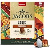 JACOBS Origins Colombia Kaps&uuml;l Kahve, 18 Adet