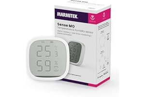 Zigbee 3.0 miernik wilgotności powietrza i temperatury – Marmitek Sense MO – higrometr (temperatura i wilgotność) czujnik – bezprzewodowy – Zigbee 3.0