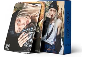 YUTO Stray Kids Photocards 55 Pieces Stray Kids Album Photo Cards Stray Kids Kpop Gift Lomo Cards Merch for Boys and Girls (Felix)