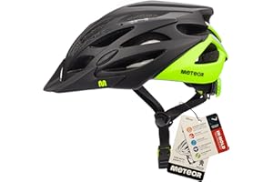 meteor Casco Bicicleta - Helmet Ciclismo para Jóvenes y Adulto Bicicleta Patineta Skate Patines Monopatines - Bici Accesorios - El diseño Ligero - Muchos Patrones - Marven