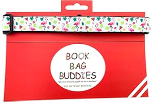 Book Bag Buddies Clip-On Shoulder Strap - Multiple Designs