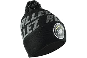 PARTISAN Liverpool Bobble Hat Allez Black & Grey