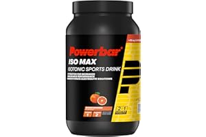 Powerbar - Isomax - Blood Orange - 1200g - Bevanda sportiva isotonica - 5 elettroliti -75mg di caffeina