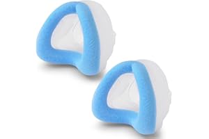 BLESSEASE Masque nasal compatible avec Airfit N20 Masques de rechange pour Airtouch N20(M) Coussin CPAP en mousse à mémoire de forme ultra-douce